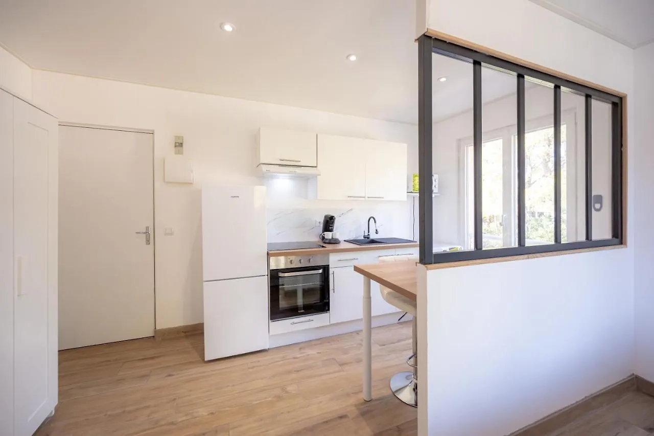 公寓 Bord De Mer, Charmant Studio Entierement Equipe 博尔马斯·莱斯·米默萨斯 法国
